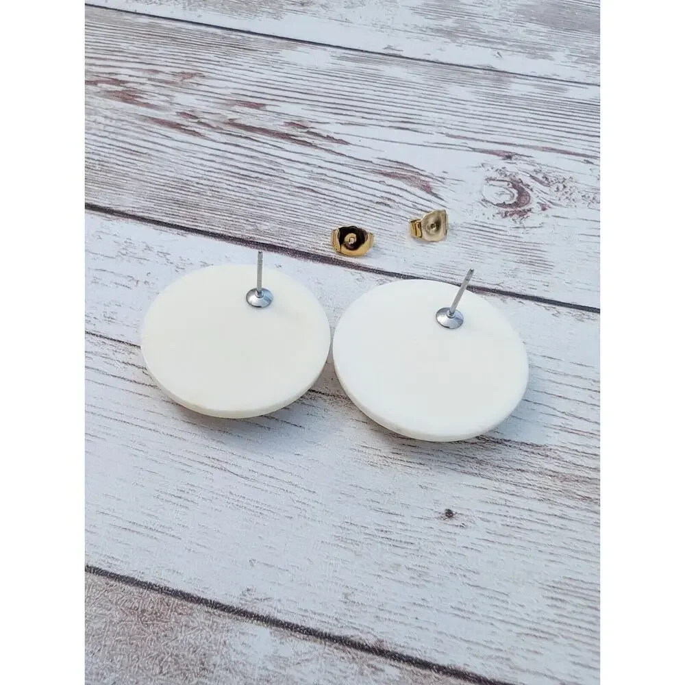 Vintage earrings pierced